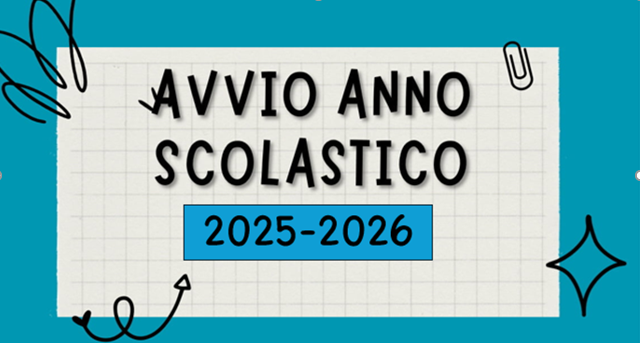 Avvio anno scolastico 2025-26